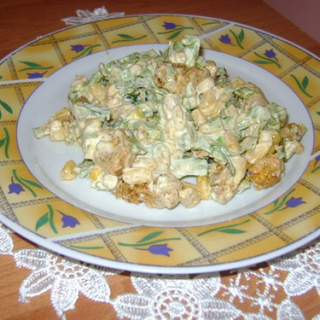 Krok 5 - Sałatka "kebab-gyros" foto