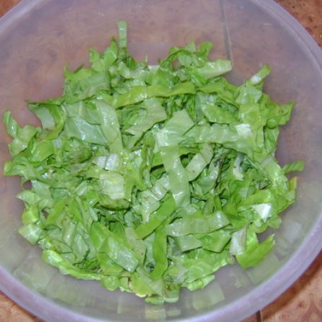 Krok 1 - Sałatka "kebab-gyros" foto
