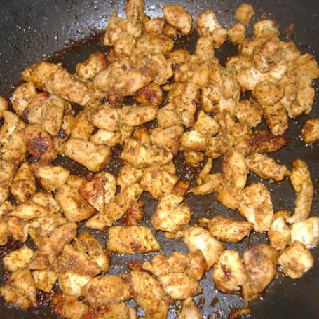 Krok 3 - Sałatka "kebab-gyros" foto