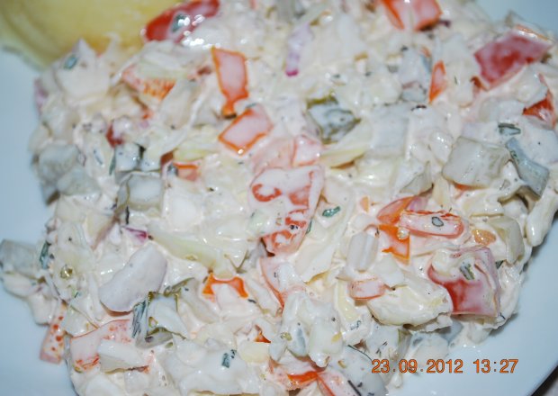 Fotografia przedstawiająca salatka mix paprykowy