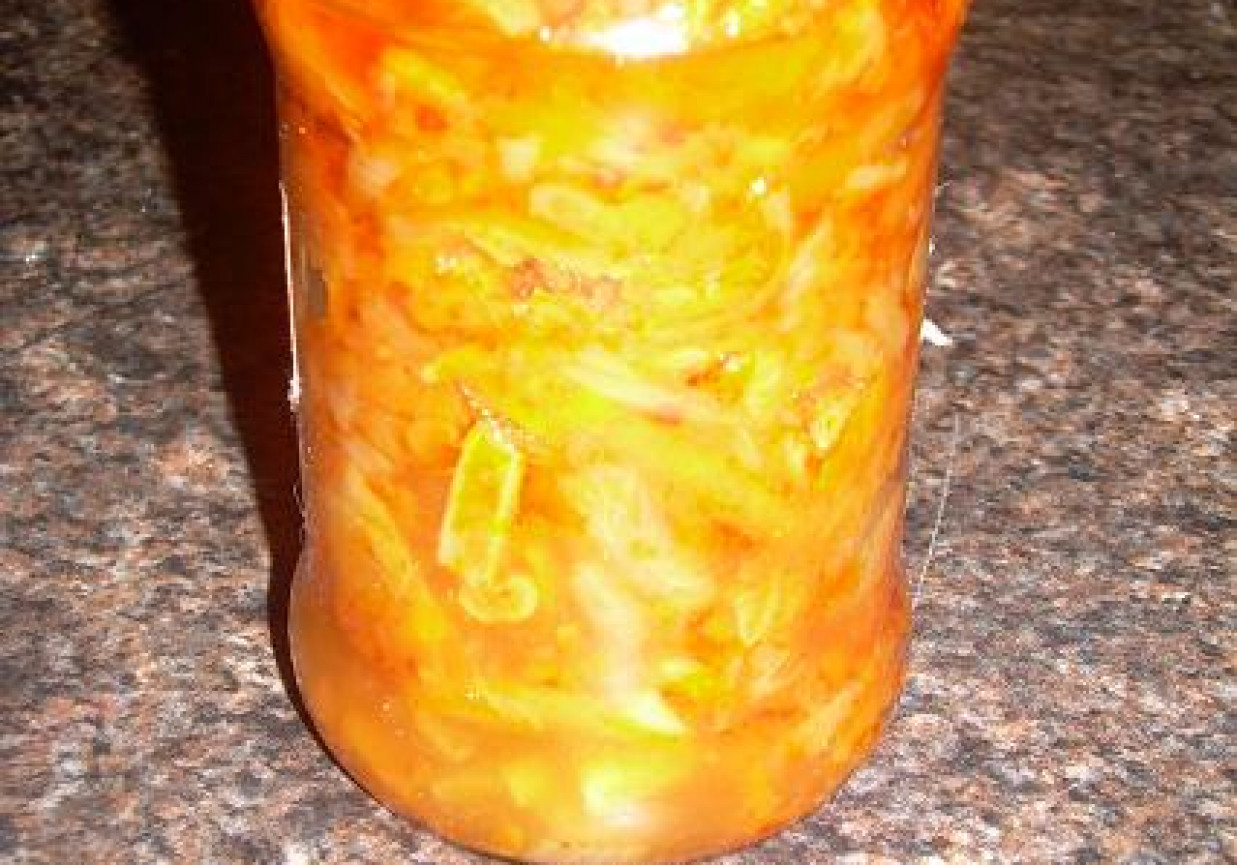 Sałatka na ciepło z fasolki szparagowej foto