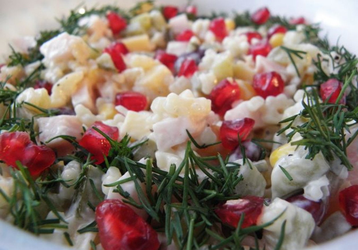 Sałatka na prywatkę. foto