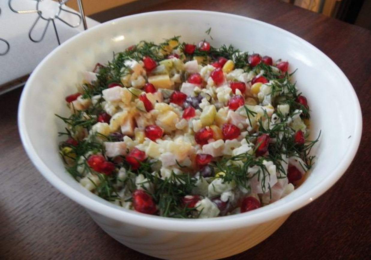 Sałatka na prywatkę. foto