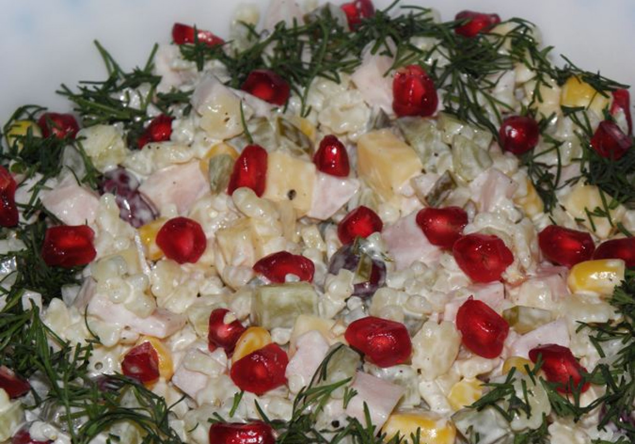 Sałatka na prywatkę. foto