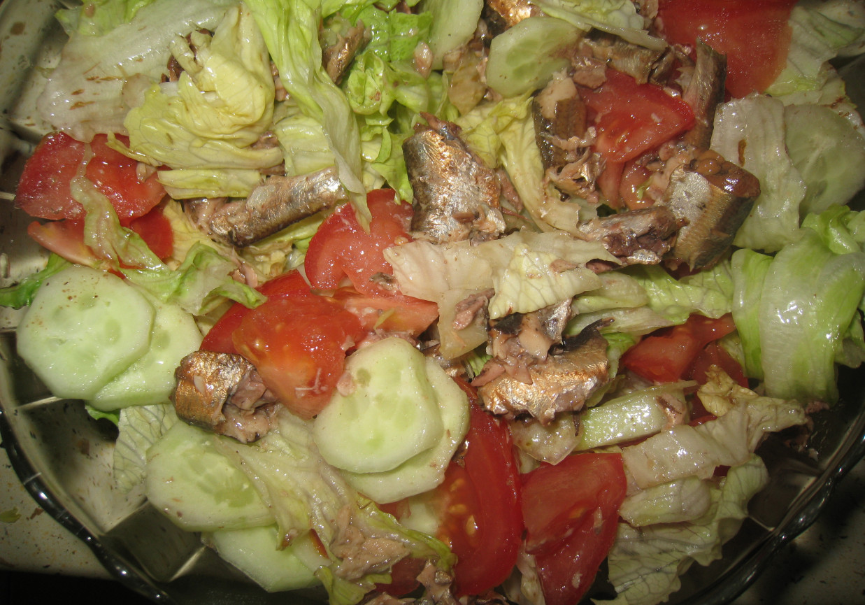 Sałatka nicejska foto