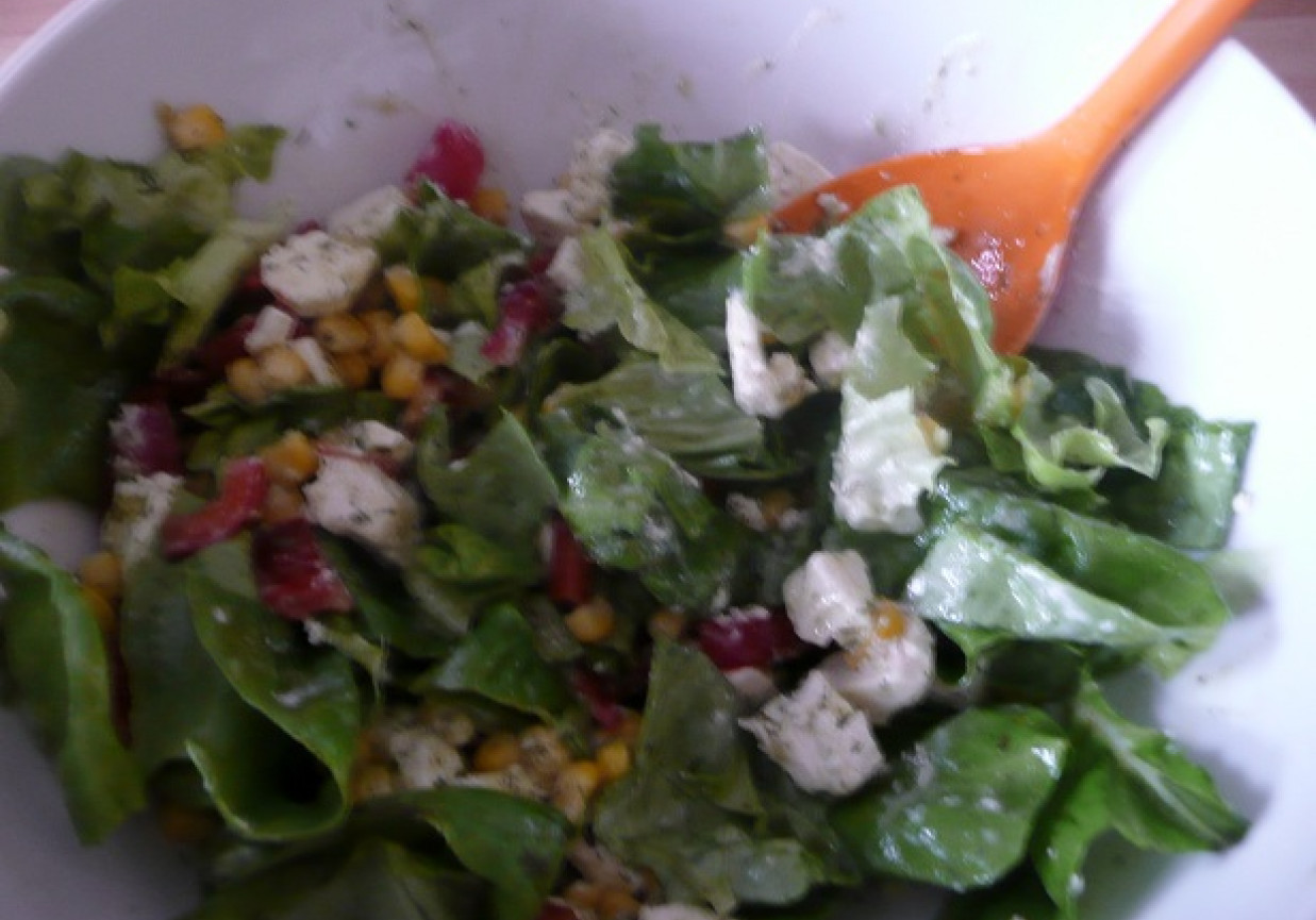 salatka obiadowa foto