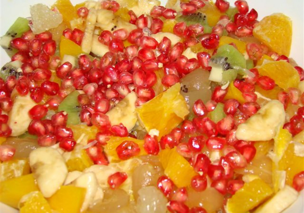 sałatka owocowa dla dorosłych foto