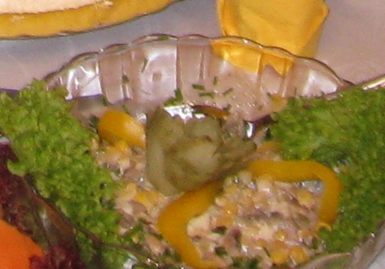 Sałatka pieczarkowa foto