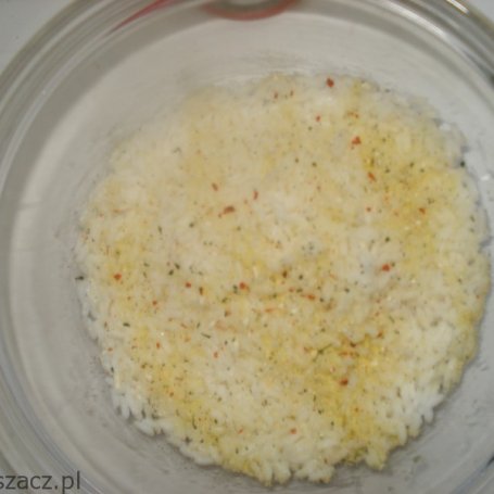 Krok 1 - Sałatka ryżowa warstwowa foto