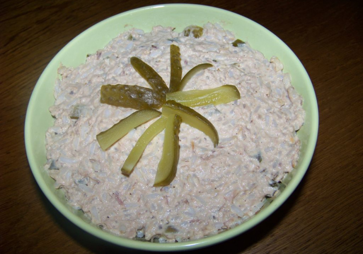 Sałatka ryżowa z tuńczyka według Agi foto