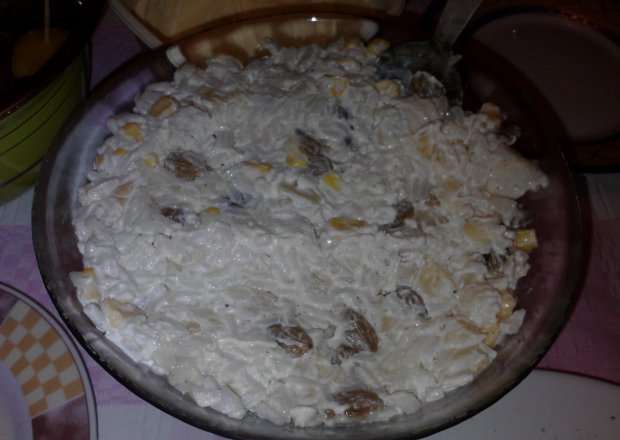 Fotografia przedstawiająca Sałatka ryżowa