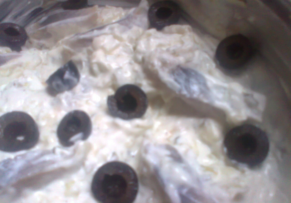 Sałatka śledziowa z jogurtem greckim foto