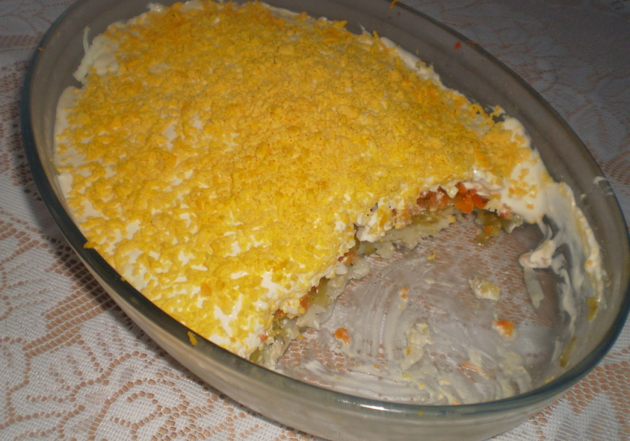 SAŁATKA ŚLEDZIOWA foto