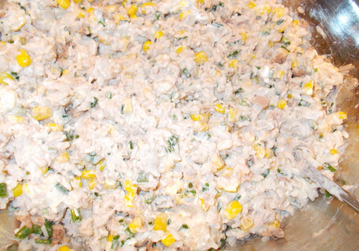 Sałatka (tuńczyk+ryż) foto