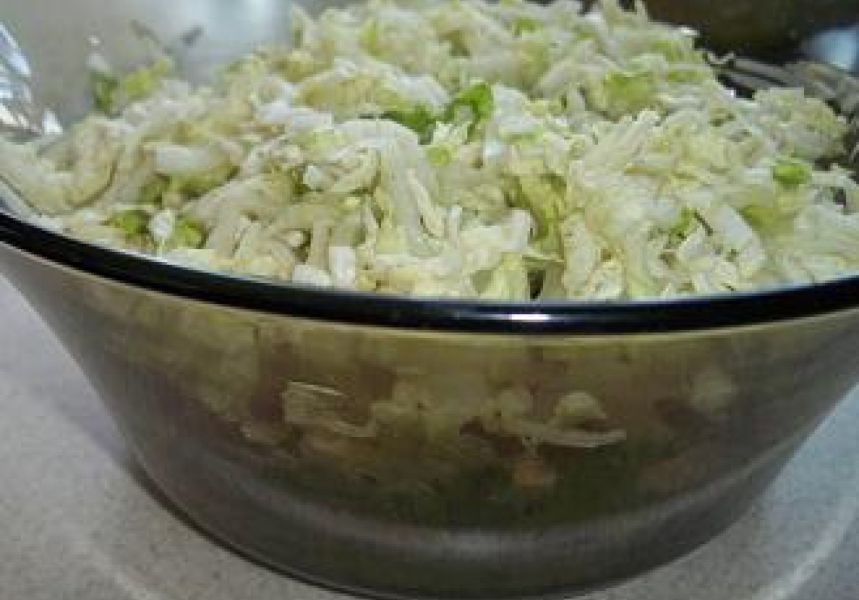 Sałatka warstwowa a\' la gyros foto