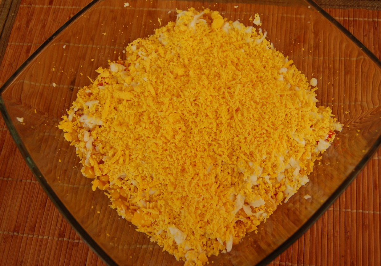 Sałatka śledziowa Warstwowa Z Serem żółtym www.doradcasmaku.pl