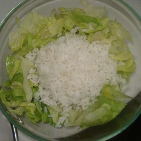 Krok 2 - Sałatka warzywna z ryżem  foto