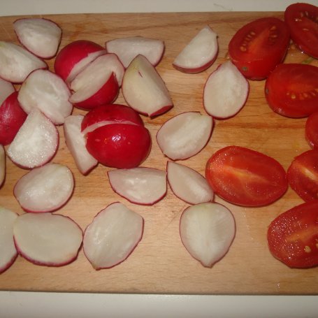 Krok 1 - Sałatka warzywna z sosem koperkowo- ziołowym foto