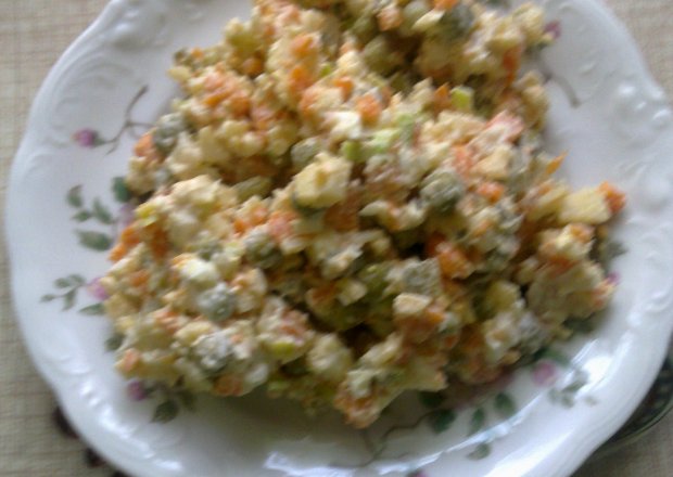 Fotografia przedstawiająca sałatka warzywna