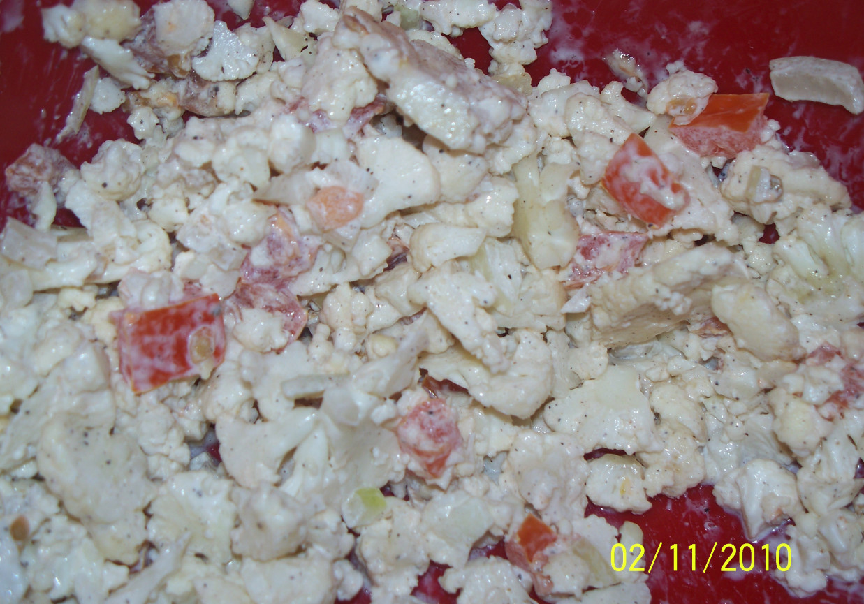 SAŁATKA Z KALAFIORA foto