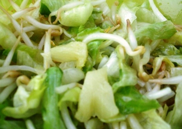 Fotografia przedstawiająca Salatka z kielkami
