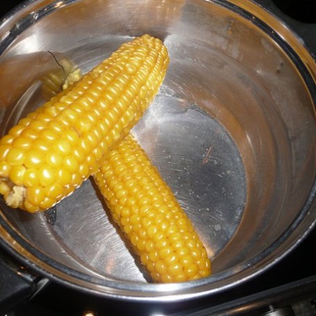 Krok 1 - Sałatka z kukurydzą i sosem vinaigrette foto