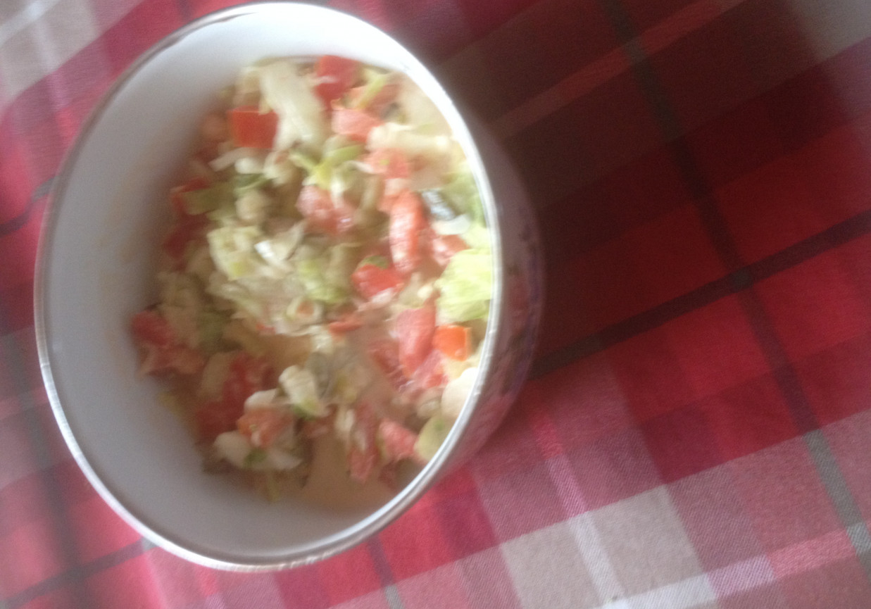 Sałatka z lodowej foto