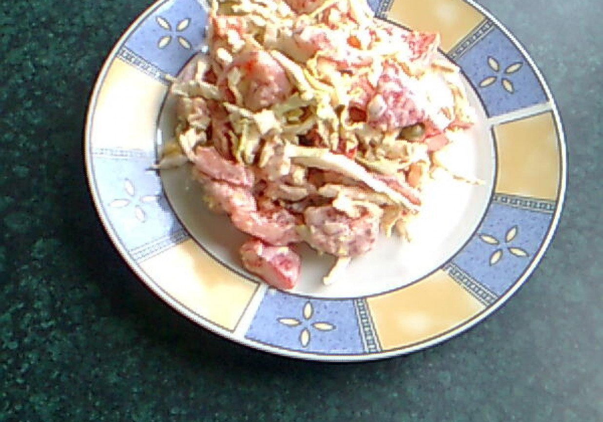 sałatka z pekińską foto