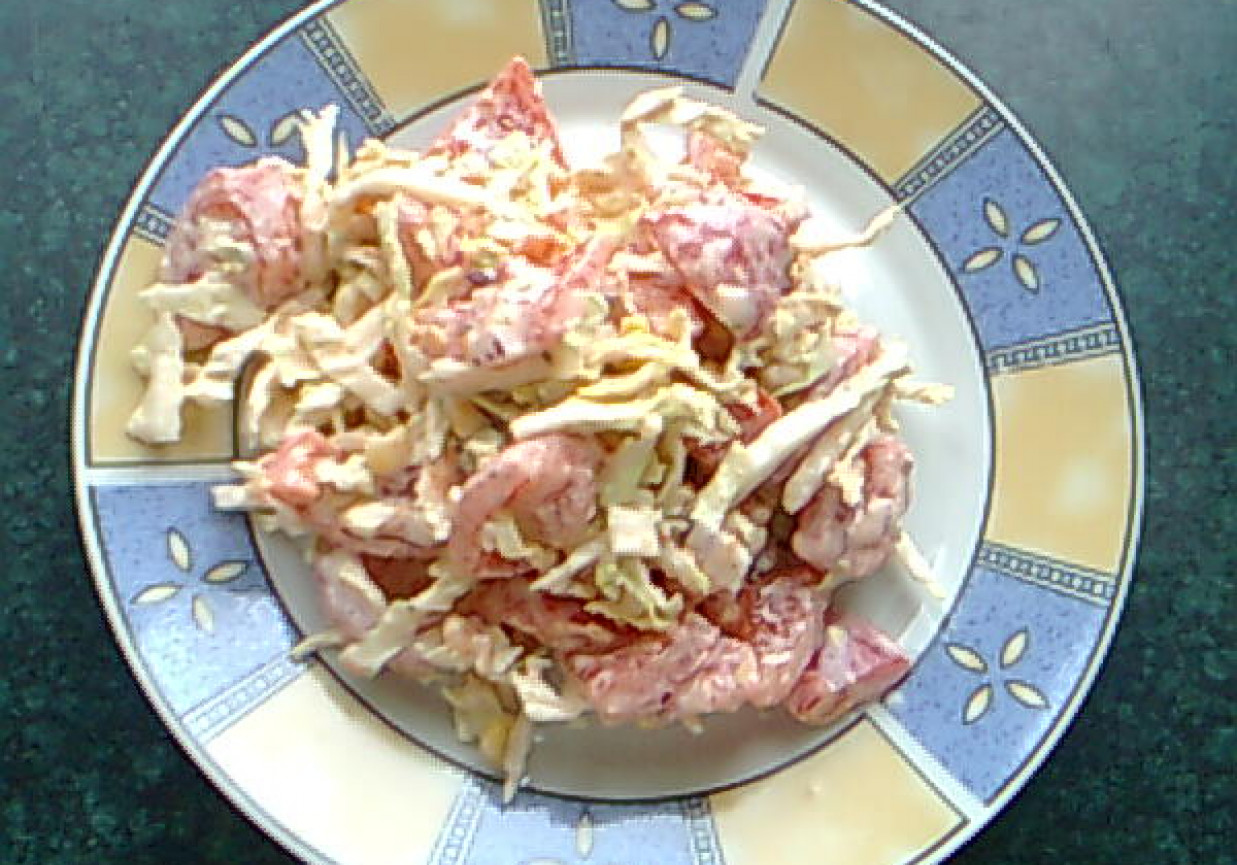 sałatka z pekińską foto