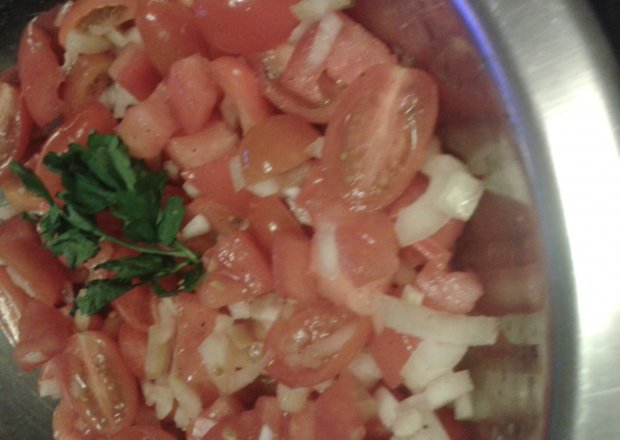 Fotografia przedstawiająca Sałatka z pomidora.
