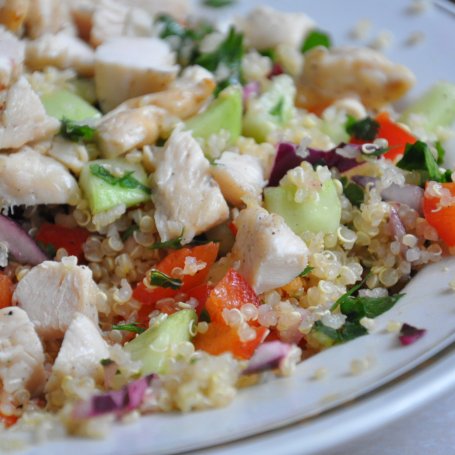 Krok 9 - Sałatka z quinoa foto