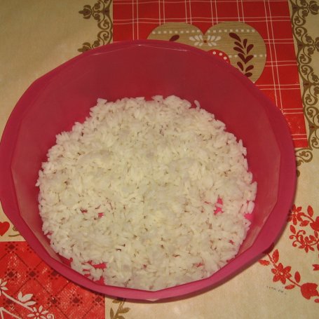 Krok 1 - Sałatka z ryżem i pieczarkami foto