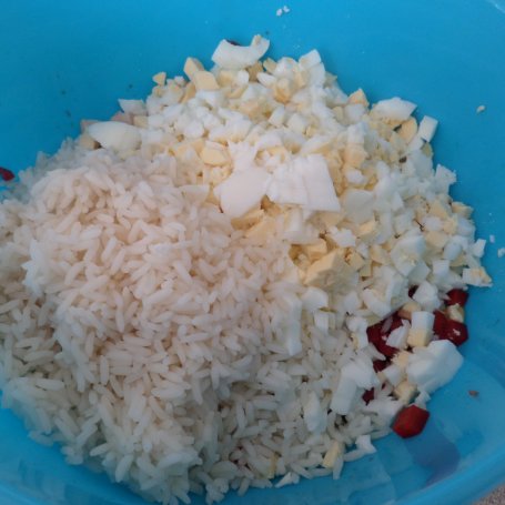 Krok 3 - Sałatka z ryżem foto