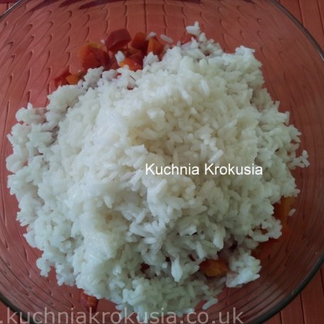 Krok 3 - Sałatka z ryżem foto