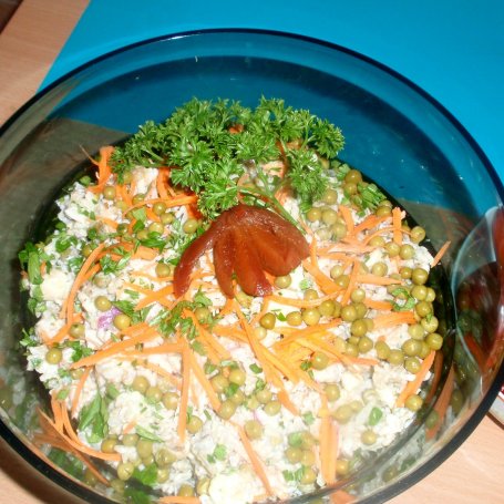 Krok 6 - Sałatka z ryżu  brązowego foto