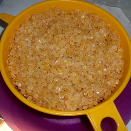 Krok 1 - Sałatka z ryżu i czerwonej soczewicy foto