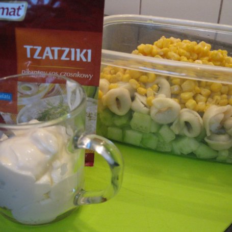 Krok 3 - Sałatka z tortellini i sosem tzatziki Prymat foto