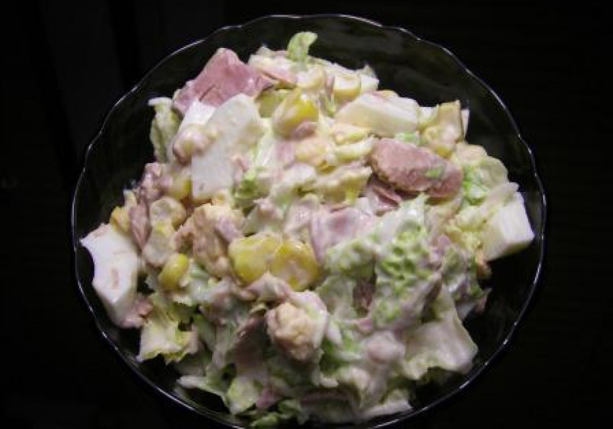Salatka z tuńczykiem (2) foto