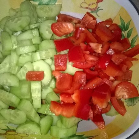 Krok 6 - Sałatka ze szczypiorkiem foto