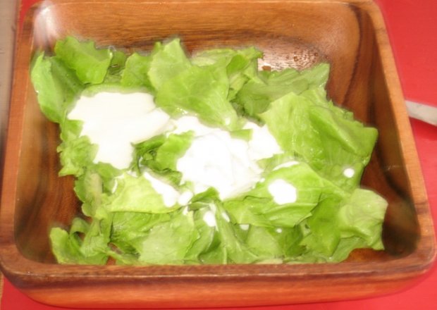 Fotografia przedstawiająca Sałatka zielona do obiadu