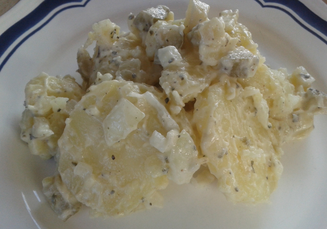 sałatka ziemniaczana - kartoffelsalat foto