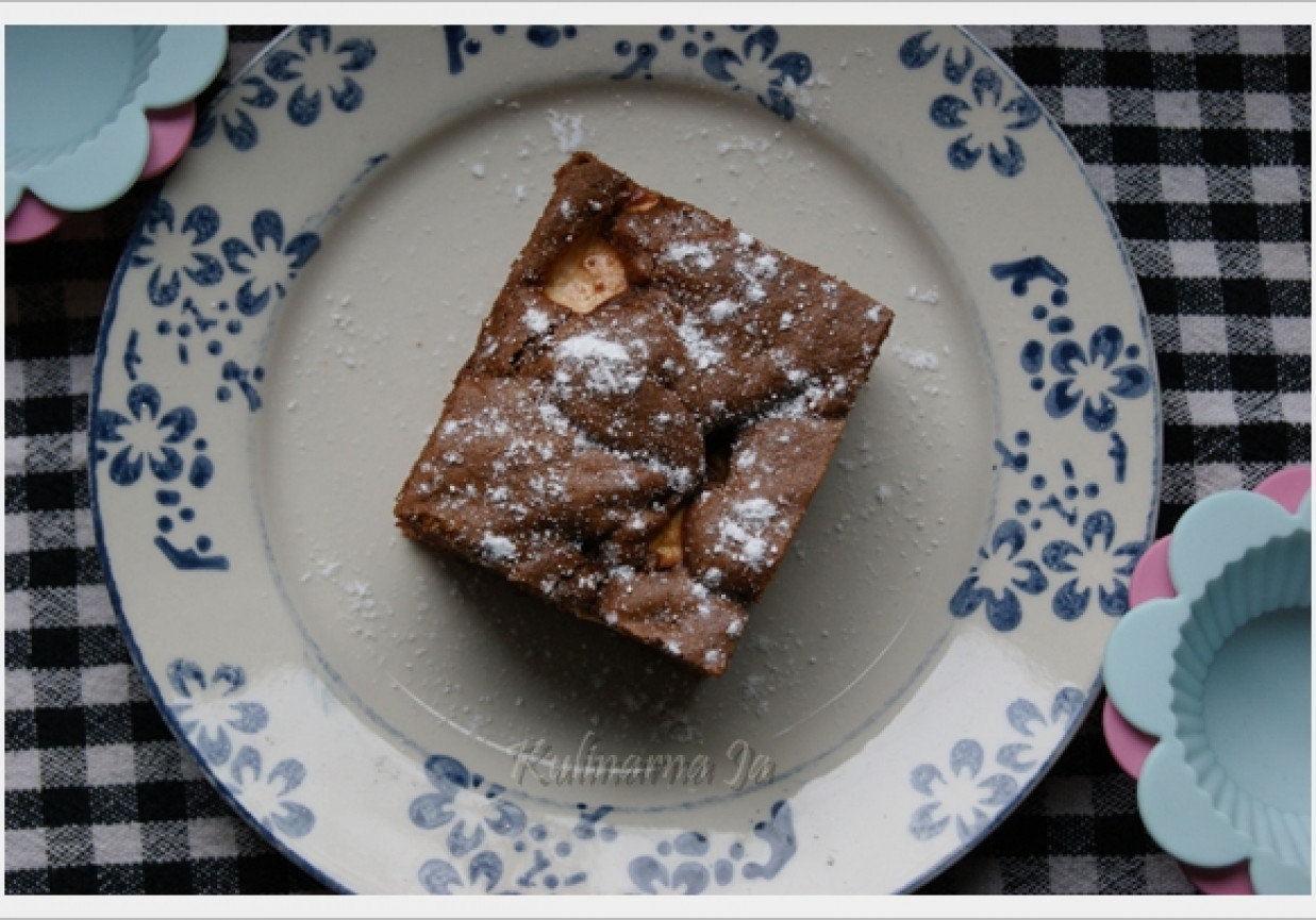 Salceson - czyli kakaowe ciasto z jabłkami foto
