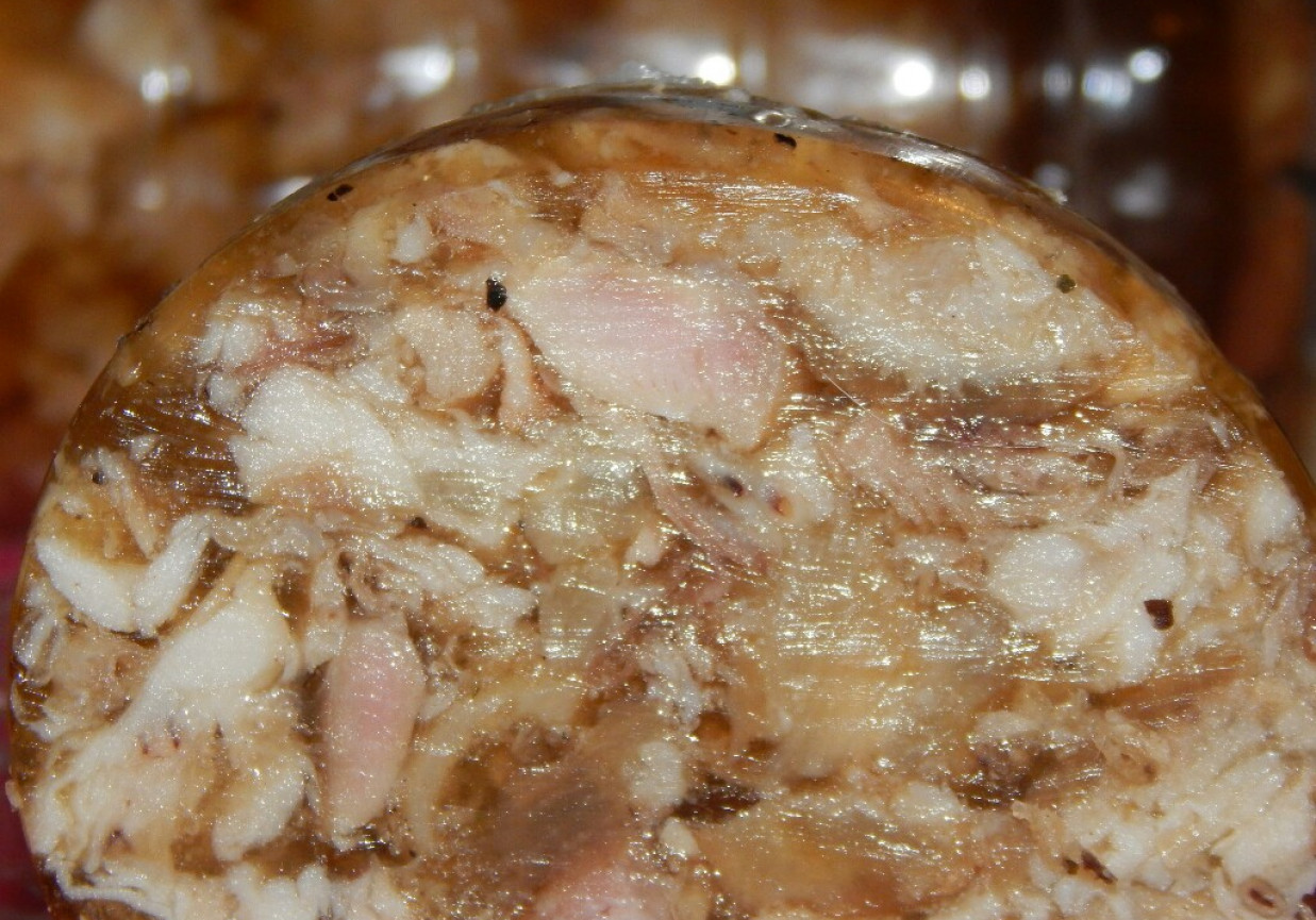 Salceson z golonki wieprzowej foto
