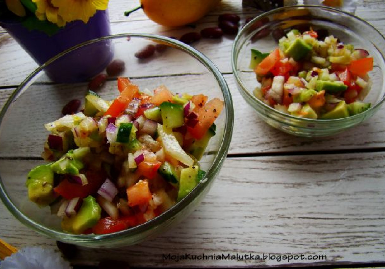 Salsa pomidorowa z awokado DoradcaSmaku.pl