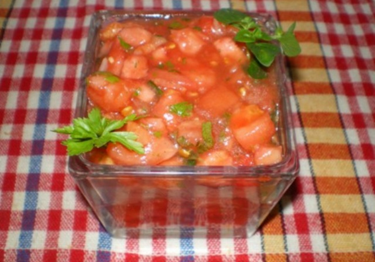 Salsa pomidorowa foto