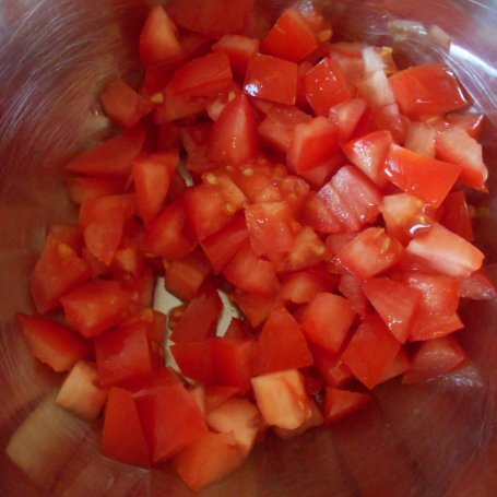 Krok 1 - Salsa pomidorowo-pieczarkowa foto