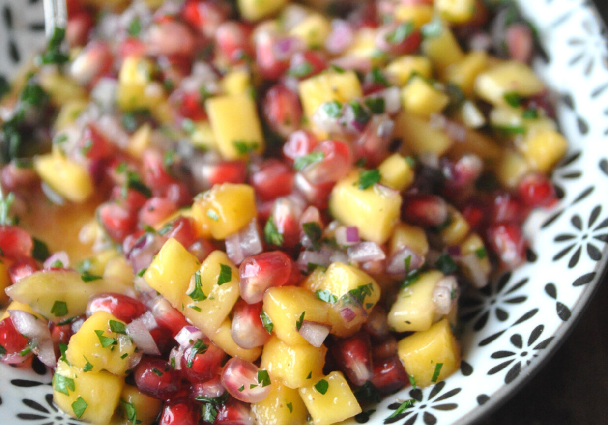 Salsa z mango i granatem DoradcaSmaku.pl