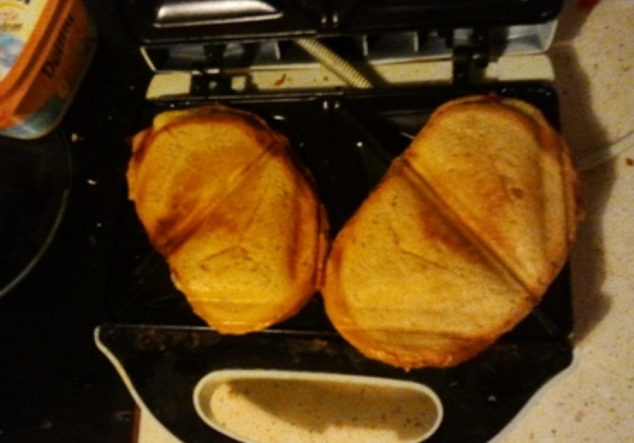 Sandwich z opiekacza foto