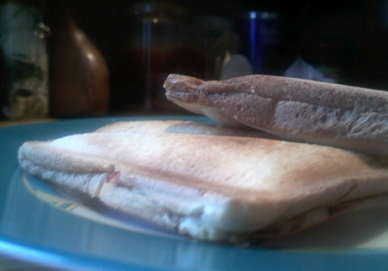 Sandwiche z ogórkiem, serem i szynką foto