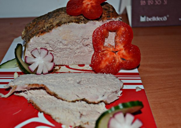 Fotografia przedstawiająca Schab gotowany na kanapki